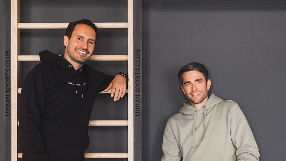„Urban Sports Club“-Gründer Moritz Kreppel und Benjamin Roth