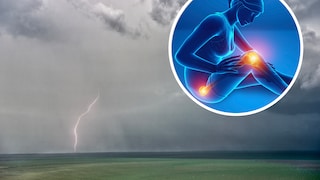 Viele Menschen klagen über Gelenkschmerzen bei einem Wetterwechsel – wie ist das zu erklären?