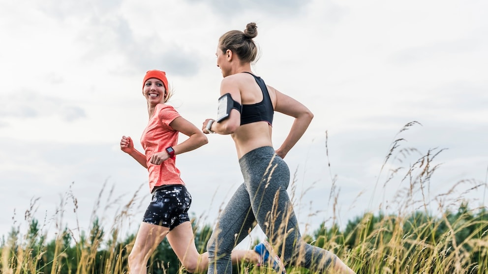 Frauen beim Laufen