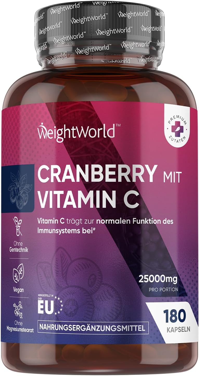 Cranberry Extrakt mit Vitamin C