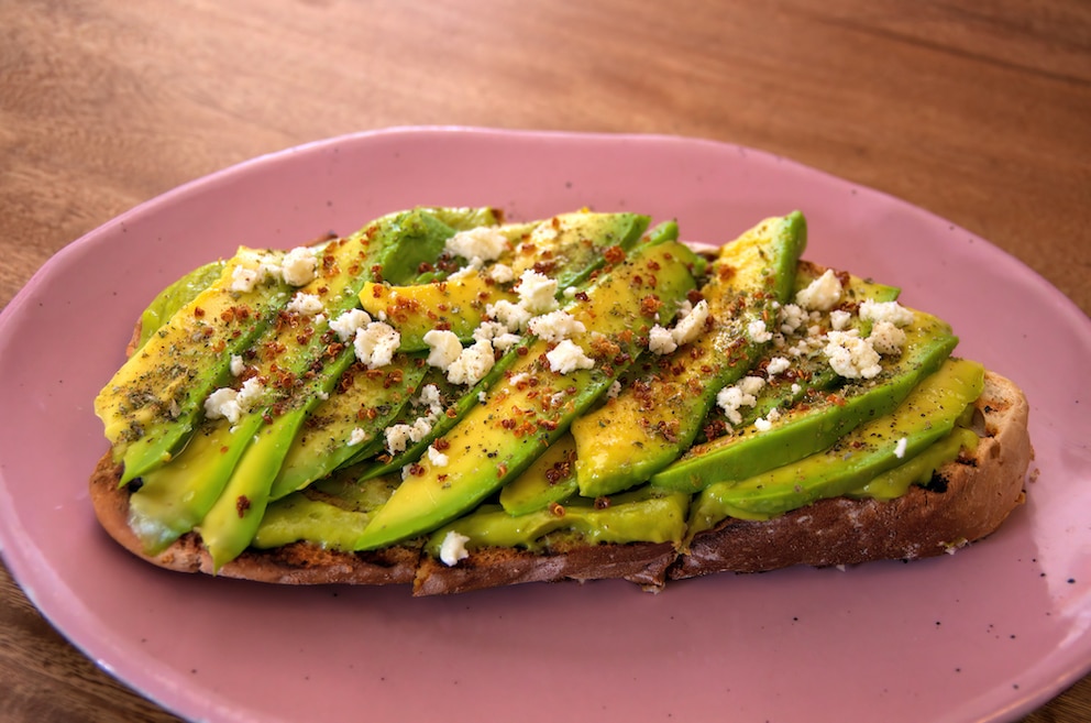 Tofu-Protein-Sandwich mit Feta (Symbolbild)