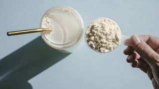 Proteinpulver und Shake