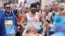 Colin Farrell beim Marathon in Dublin