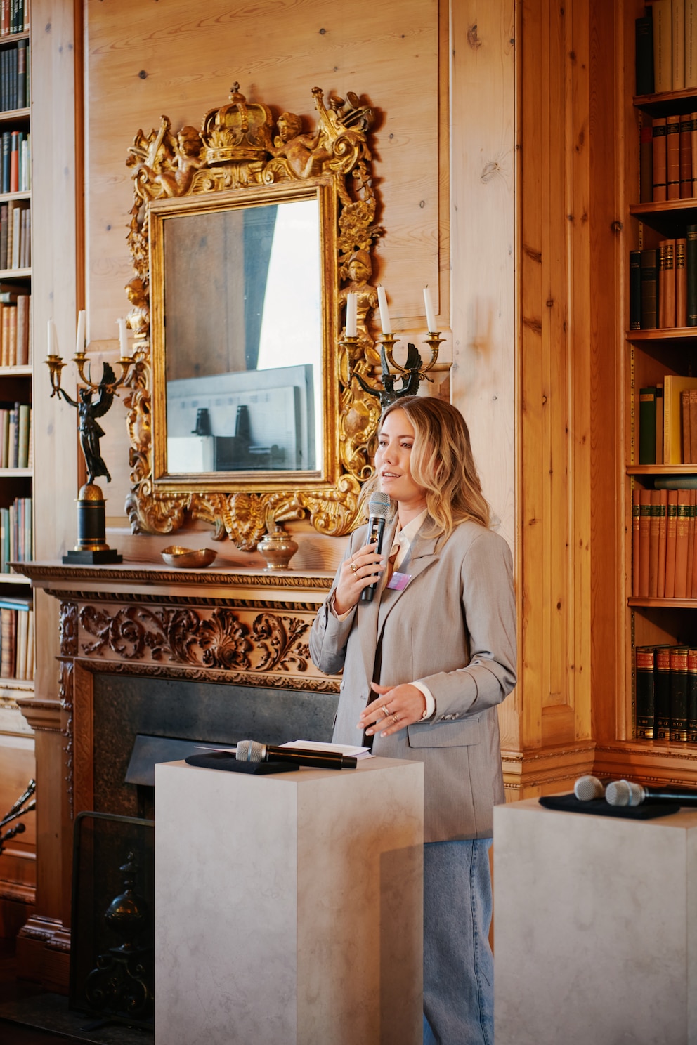 Moderiert wurde der Lunch von Laura Papendick 