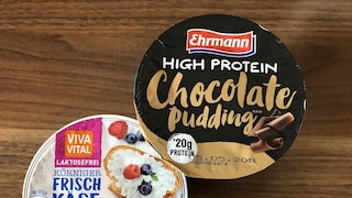 In vielen Supermarkt-Kühlregalen zu finden: High-Protein-Pudding