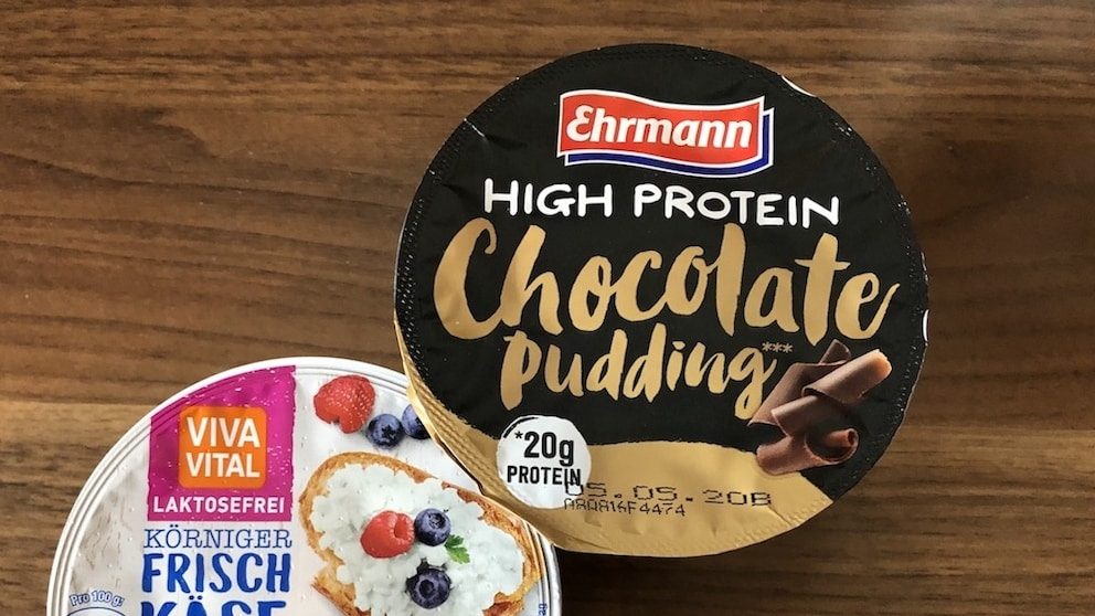 In vielen Supermarkt-Kühlregalen zu finden: High-Protein-Pudding