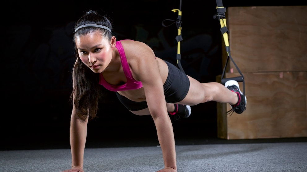 Bauchübungen mit instabilem Set-up sind ein effektives Core-Training