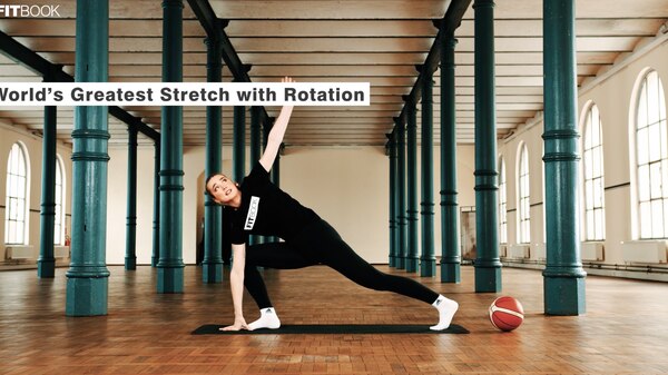 10 Minuten Stretching mit Alba-Basketballerin Wiebke Schwartau