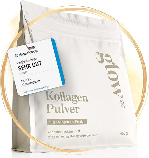 Glow25® Collagen Pulver