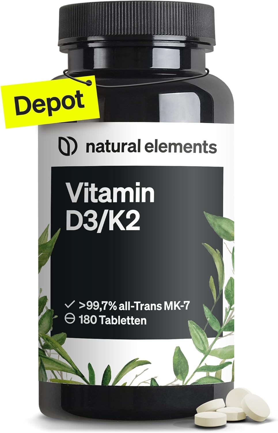 Vitamin D3 + K2