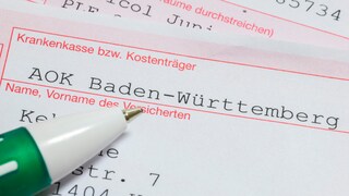 Liste Krankenkassen