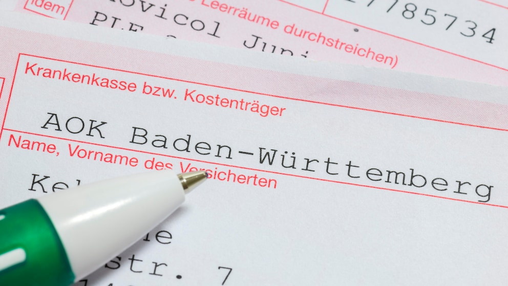 Liste Krankenkassen