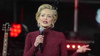 Sharon Stone spricht