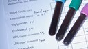 Cholesterinwerte in Laboranalyse