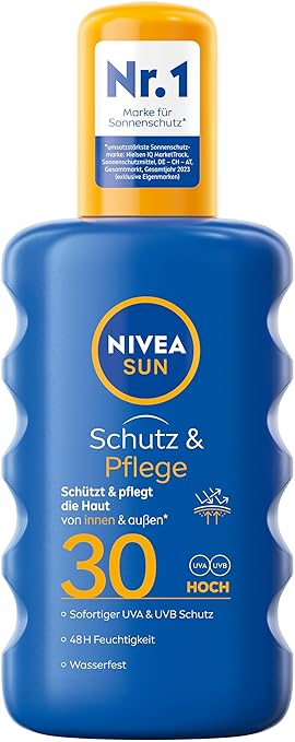 NIVEA SUN Schutz & Pflege Sonnenspray LSF 30