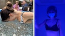FiTBOOK-Autorin Nina Ponath beim Eisbaden und in einer Kältekammer