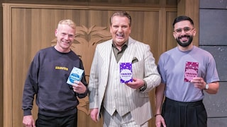 Rio Leonhardt (links), Ralf Dümmel (Mitte) und Siddik Turhalli (rechts)