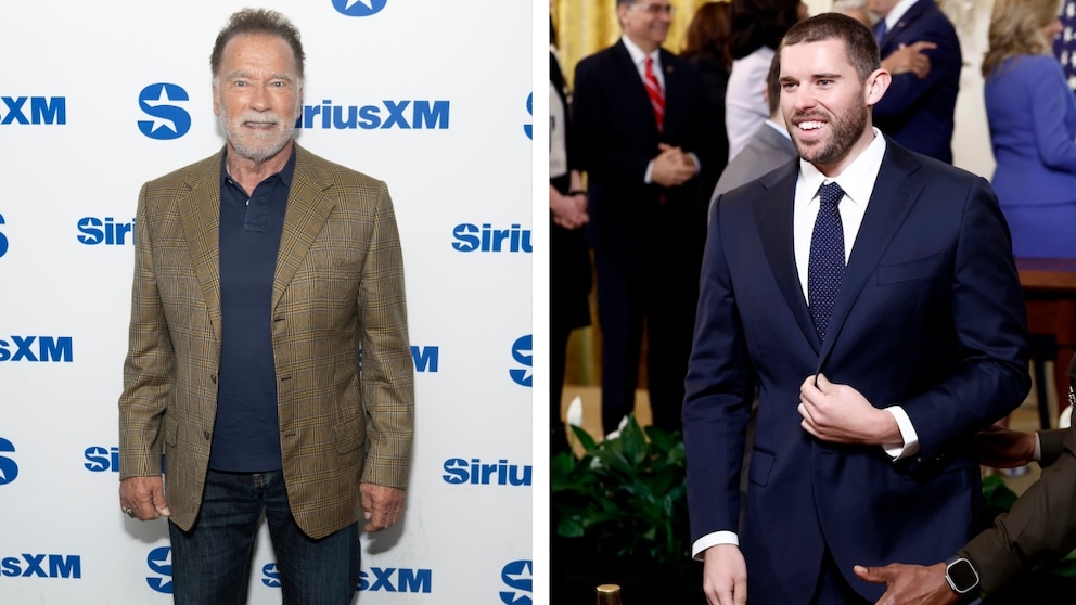 Arnold Schwarzenegger ist stolz auf seinen Sohn Christopher