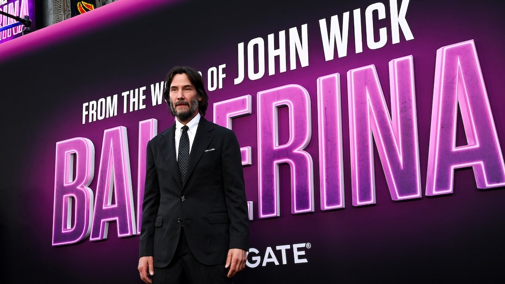 Keanu Reeves bei der Premiere von „From the World of John Wick: Ballerina“