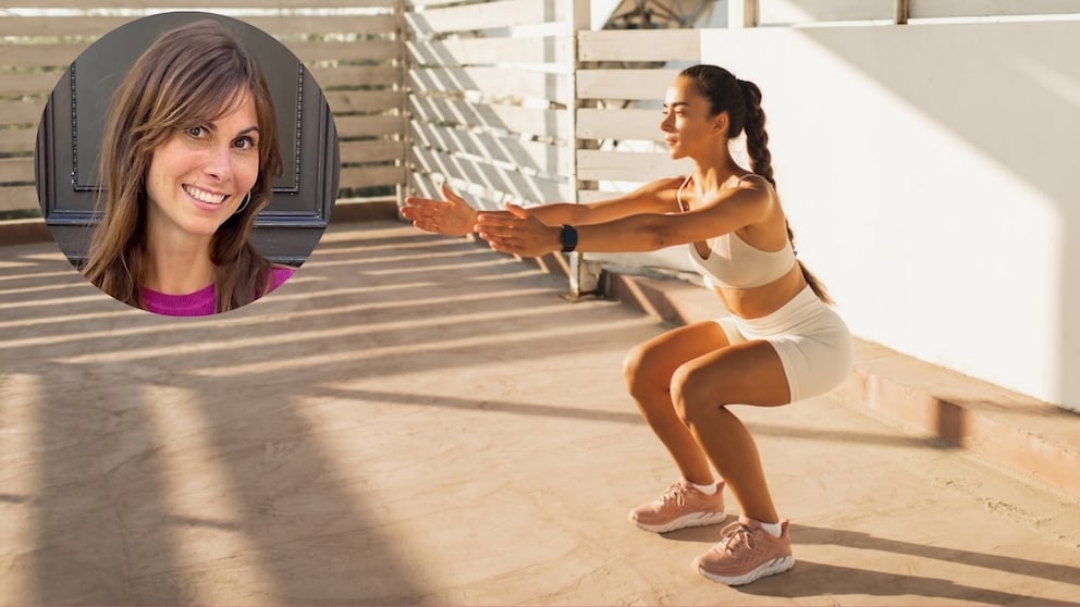 100 Squats pro Tag machen, kann eine interessante Fitness-Challenge sein