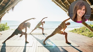 Die Hacks von Yogaleherin Nina Ponah heben die Yoga-Routine auf ein neues Level