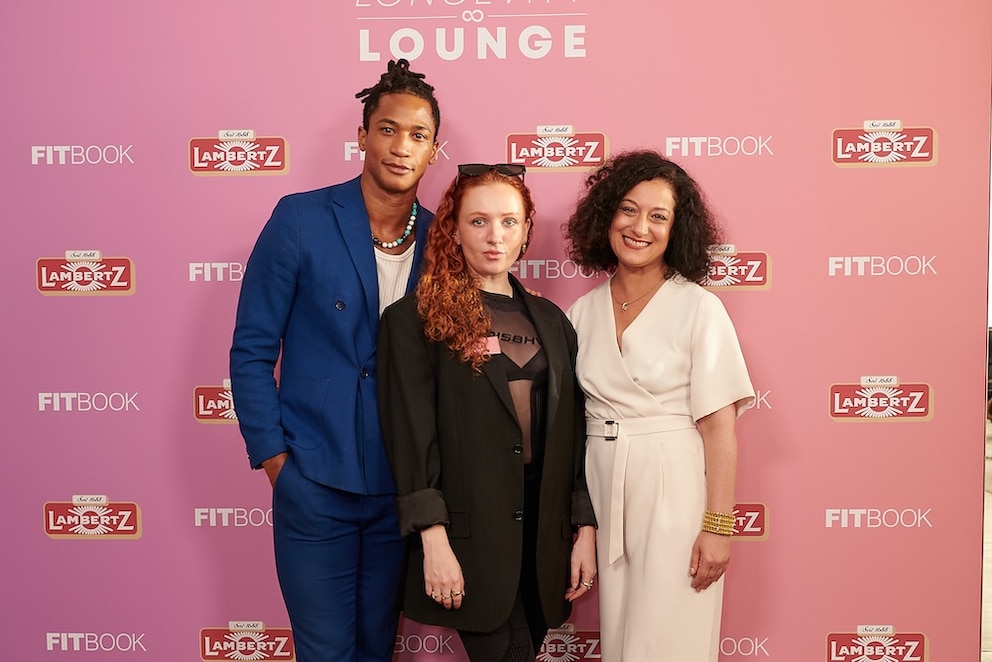 Schauspieler Danie Hernandez, Yolanda Rother und Karen Cifarelli (v. l. n. r.)