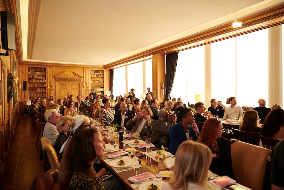 Veranstaltungsort der &bdquo;FITBOOK Longevity Lounge&ldquo;, pr&auml;sentiert von Lambertz: der Journalistenclub im Axel Springer Verlag