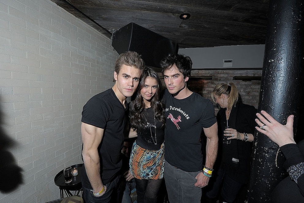 Paul Wesley, NIna Dobrev und Ian Somerhalder