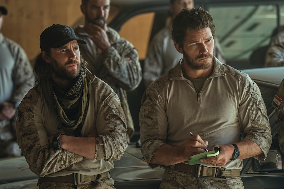 Taylor Kitsch und Chris Pratt in &bdquo;The Terminal List: Dark Wolf&ldquo;