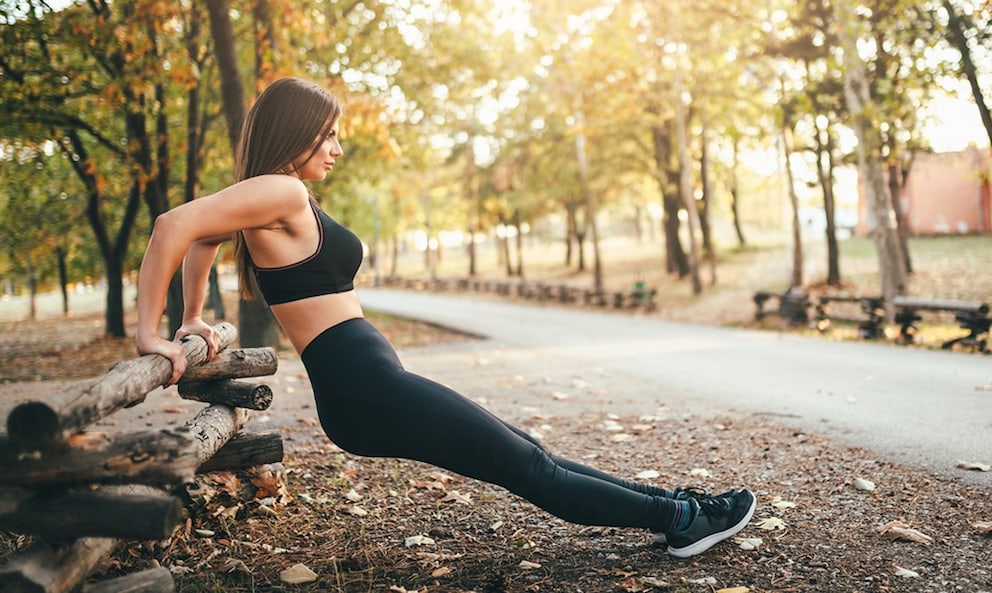 The goal: finally mastering tricep dips