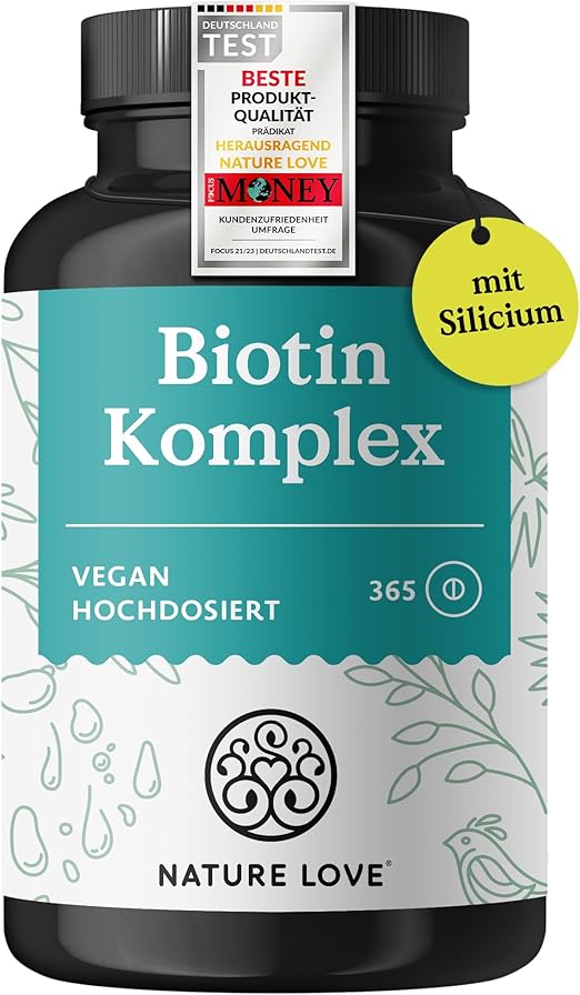 Biotin Komplex - mit Zink, Selen, Silizium & Vitamin B5