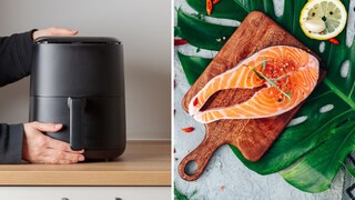 Airfryer und Lachs in Bestform: Drei Rezepte, die Muskelaufbau, Geschmack und Einfachheit verbinden.
