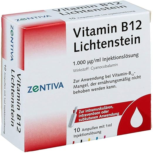 Vitamin B12 Lichtenstein 1000 &micro;g/ml Injektionslösung