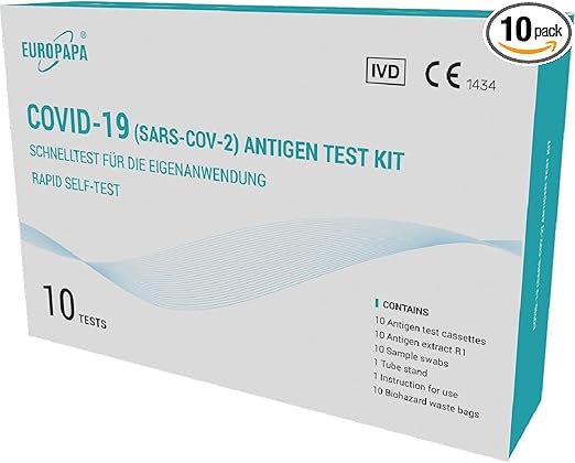 EUROPAPA&reg; 10x Corona Selbsttest