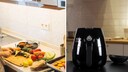 Im Airfryer (Hei&szlig;luftfritteuse) lassen sich auch ganz einfach Low-Carb-Rezepte zubereiten