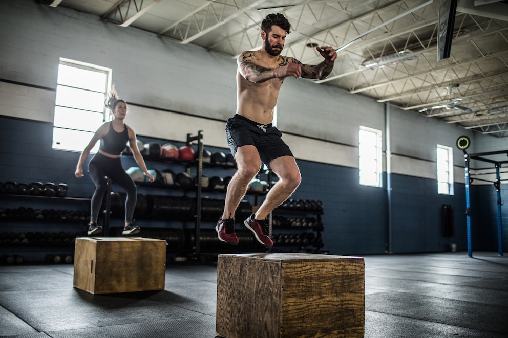 box jumps