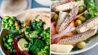 Vegane vs. mediterrane Ernährung – was hilft beim Abnehmen?