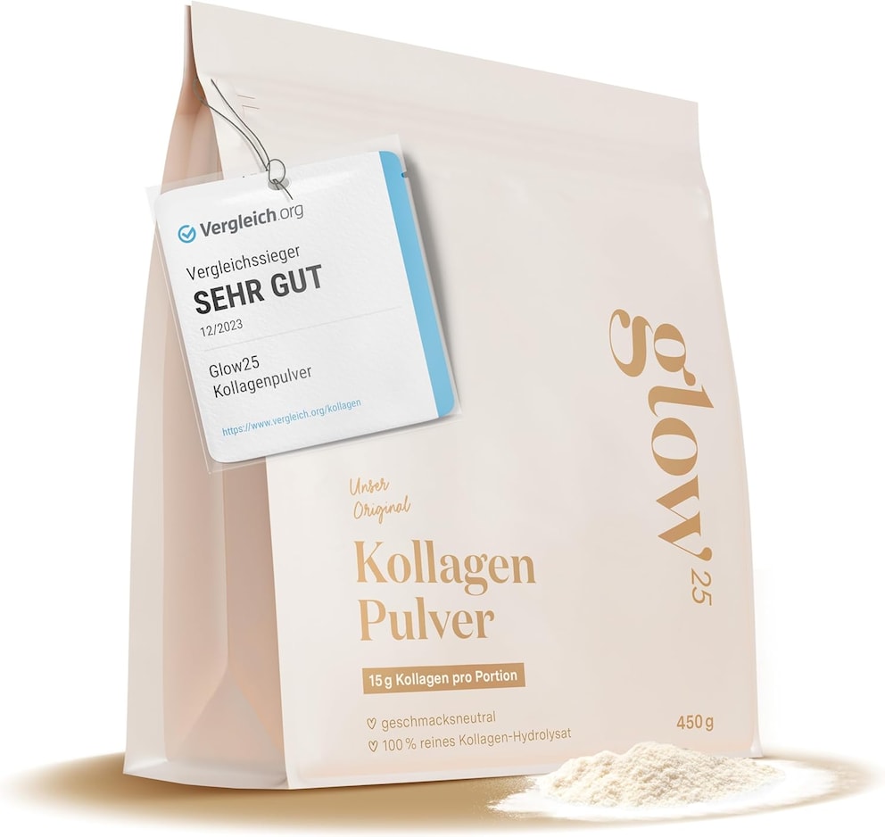 Glow25&reg; Collagen Pulver