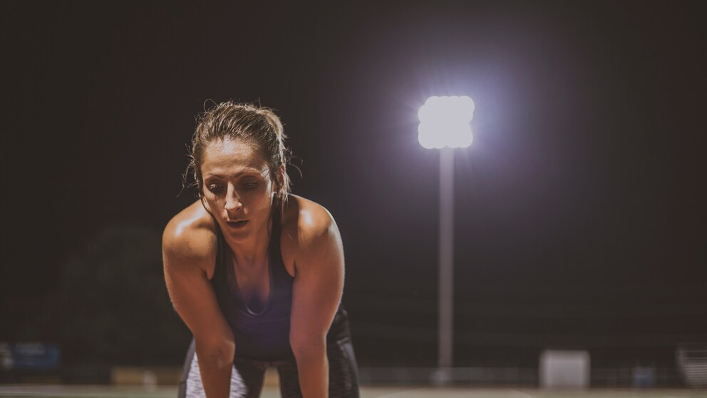 Übertraining sogt für verminderte Leistungsfähigkeit bei Ihrem Sport
