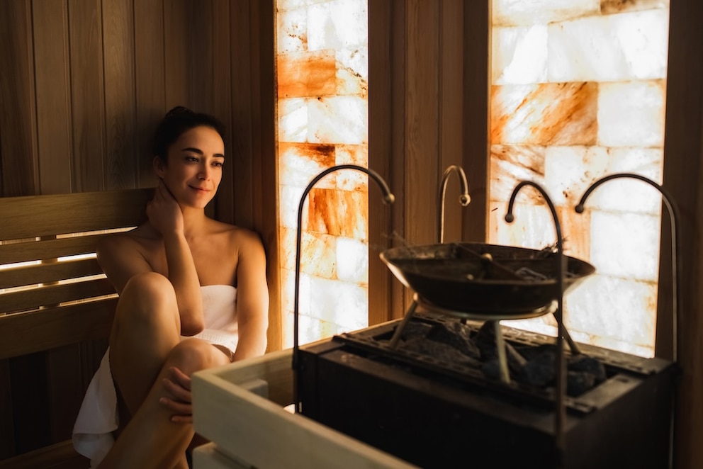 Sanarium oder Kr&auml;uter-Sauna