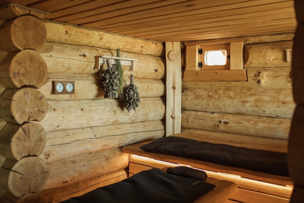 Russian Sauna, also called Banja