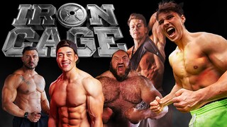 Iron Mike (37), Nam Thanh Vo (34), Coach Andy (22), Paul Unterleitner (26) und Daniel Krobath (27/v.l.) kämpfen um den Sieg bei „Iron Cage“