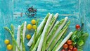 wei&szlig;er Spargel gr&uuml;ner Spargel