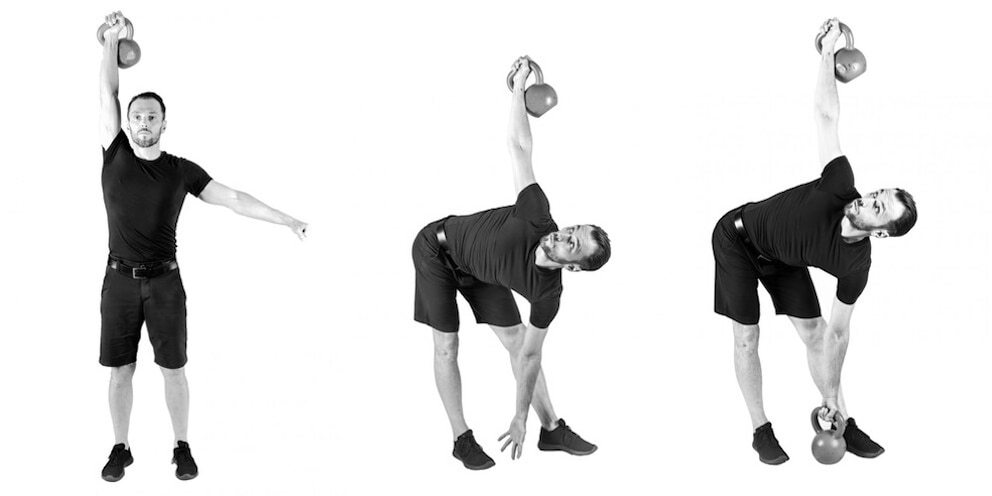 Beginnen Sie f&uuml;r eine sichere Technik mit einer Kettlebell.