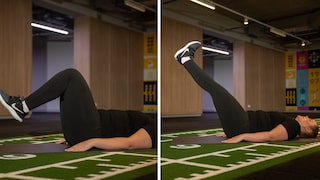 Leg raises sind einer der besten Bauchübungen für ein Sixpack im Sommer.