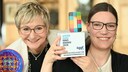&Auml;GGF-Gesch&auml;ftsf&uuml;hrerin Angela Hemme und Anne H&ouml;gemann, Gyn&auml;kologin und &Auml;GGF-Vorstandsmitglied, freuen sich &uuml;ber ihren Vision-Zero-Award