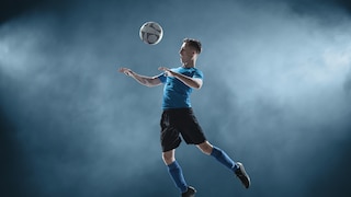 Kopfball Gehirn