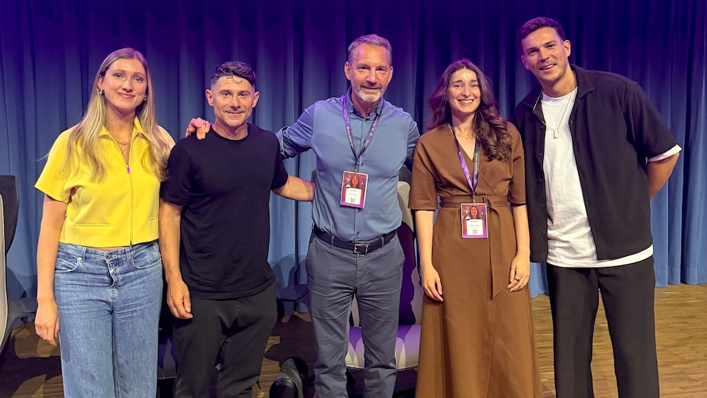 Dr. Luisa Werner, Nuno Alves, Ari Bizimis, Ronny Szelinsky und Sophie Chabloz (v. l. n. r.)