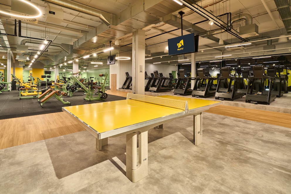 Spiel trifft Training mit Tischtennis. (Bild: McFIT)
