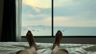 Die erste Nacht im Hotel schläft es sich oft nicht gut